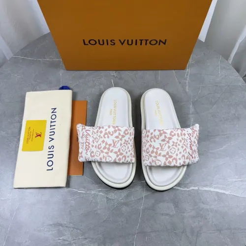 Cheap Louis Vuitton Slippers For Men #1432260 Replica Wholesale [$76.00 USD] [ITEM#1432260] on Replica Louis Vuitton Slippers
