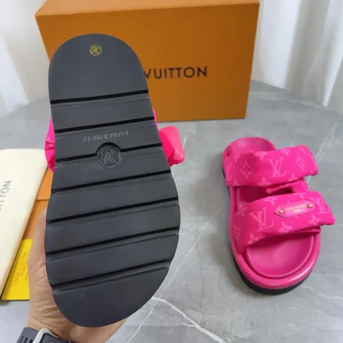 Cheap Louis Vuitton Slippers For Women #1432270 Replica Wholesale [$82.00 USD] [ITEM#1432270] on Replica Louis Vuitton Slippers