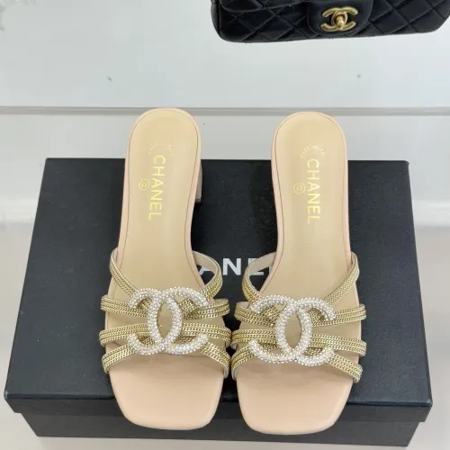 Cheap Chanel Slippers For Women #1432385 Replica Wholesale [$108.00 USD] [ITEM#1432385] on Replica Chanel Slippers