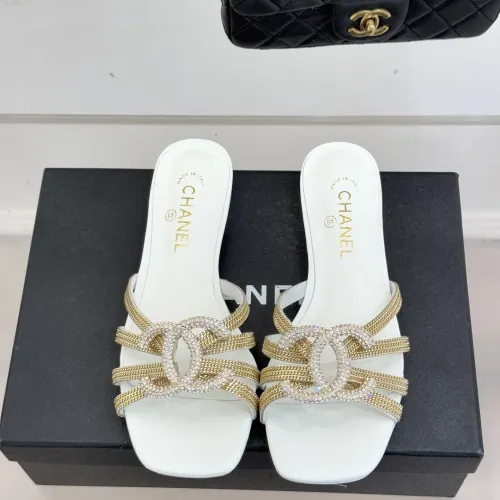 Cheap Chanel Slippers For Women #1432387 Replica Wholesale [$108.00 USD] [ITEM#1432387] on Replica Chanel Slippers