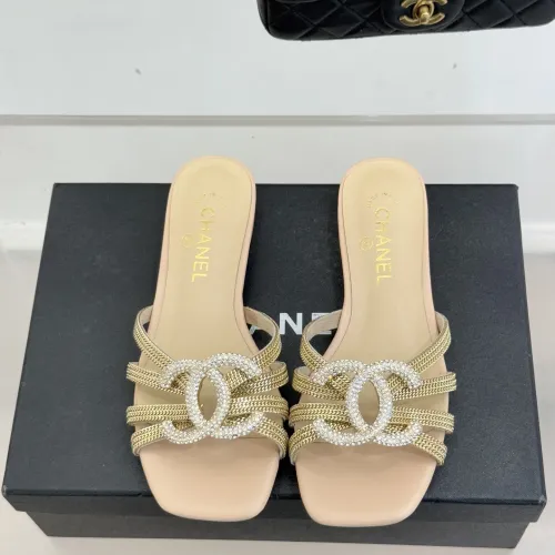 Cheap Chanel Slippers For Women #1432388 Replica Wholesale [$108.00 USD] [ITEM#1432388] on Replica Chanel Slippers