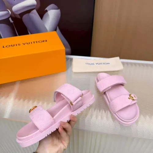 Cheap Louis Vuitton Sandal For Women #1432433 Replica Wholesale [$72.00 USD] [ITEM#1432433] on Replica Louis Vuitton Sandal