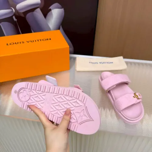 Cheap Louis Vuitton Sandal For Women #1432433 Replica Wholesale [$72.00 USD] [ITEM#1432433] on Replica Louis Vuitton Sandal