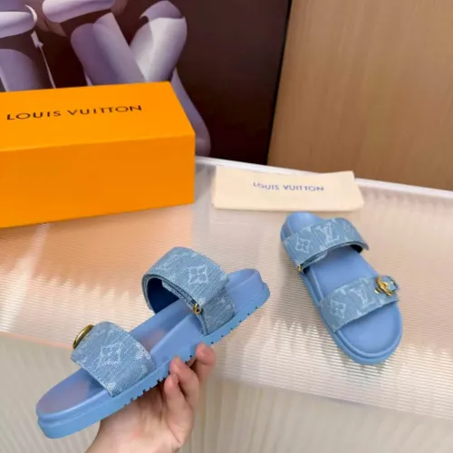 Cheap Louis Vuitton Sandal For Women #1432434 Replica Wholesale [$72.00 USD] [ITEM#1432434] on Replica Louis Vuitton Sandal