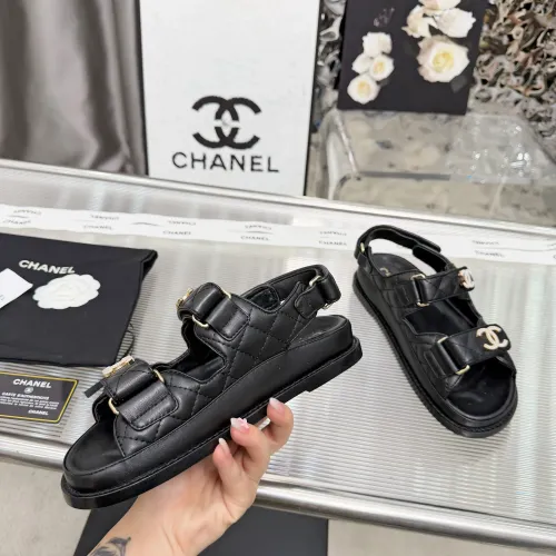 Cheap Chanel Sandal For Women #1432442 Replica Wholesale [$108.00 USD] [ITEM#1432442] on Replica Chanel Sandal