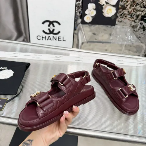 Cheap Chanel Sandal For Women #1432443 Replica Wholesale [$108.00 USD] [ITEM#1432443] on Replica Chanel Sandal