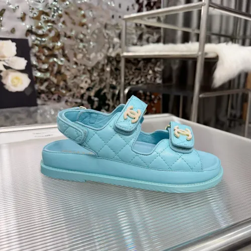 Cheap Chanel Sandal For Women #1432445 Replica Wholesale [$108.00 USD] [ITEM#1432445] on Replica Chanel Sandal