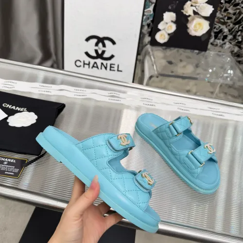 Cheap Chanel Slippers For Women #1432449 Replica Wholesale [$108.00 USD] [ITEM#1432449] on Replica Chanel Slippers