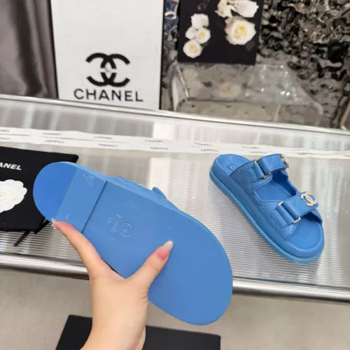 Cheap Chanel Slippers For Women #1432450 Replica Wholesale [$108.00 USD] [ITEM#1432450] on Replica Chanel Slippers