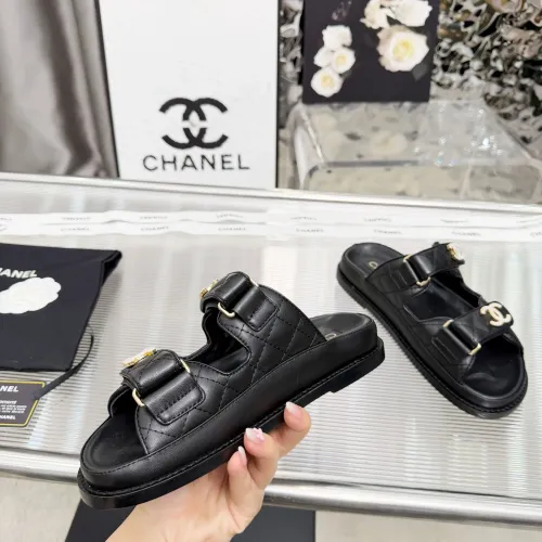 Cheap Chanel Slippers For Women #1432452 Replica Wholesale [$108.00 USD] [ITEM#1432452] on Replica Chanel Slippers