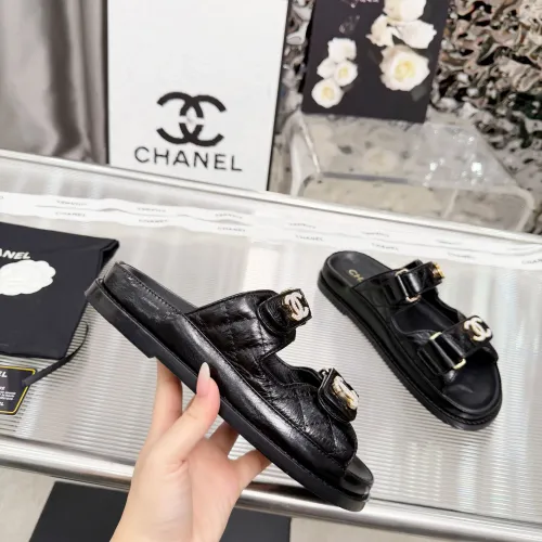 Cheap Chanel Slippers For Women #1432453 Replica Wholesale [$108.00 USD] [ITEM#1432453] on Replica Chanel Slippers