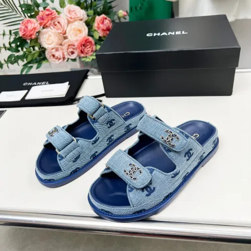 Cheap Chanel Slippers For Women #1432486 Replica Wholesale [$108.00 USD] [ITEM#1432486] on Replica Chanel Slippers