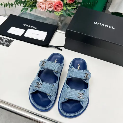 Cheap Chanel Slippers For Women #1432486 Replica Wholesale [$108.00 USD] [ITEM#1432486] on Replica Chanel Slippers