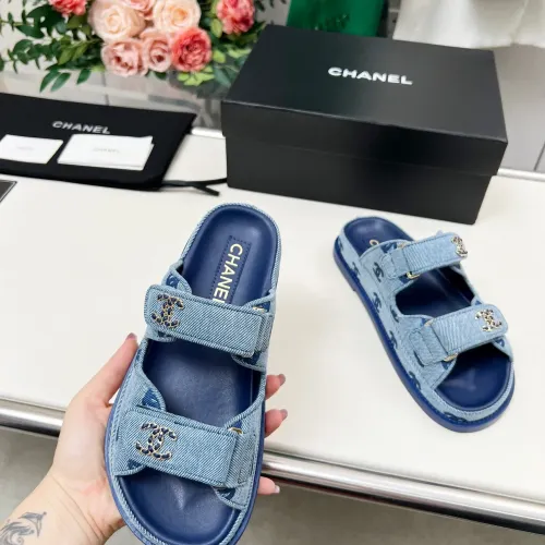 Cheap Chanel Slippers For Women #1432486 Replica Wholesale [$108.00 USD] [ITEM#1432486] on Replica Chanel Slippers