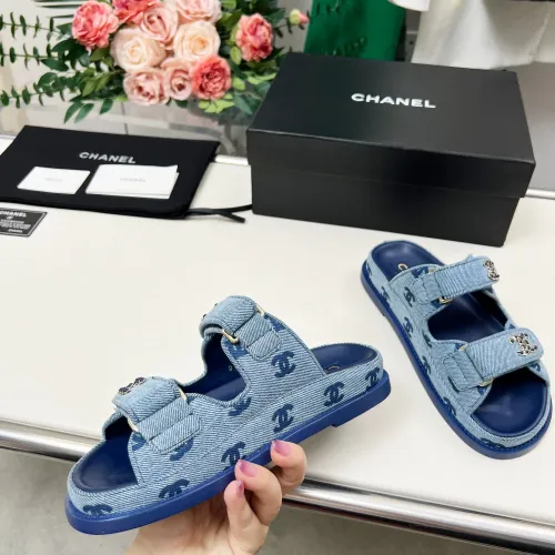 Cheap Chanel Slippers For Women #1432486 Replica Wholesale [$108.00 USD] [ITEM#1432486] on Replica Chanel Slippers