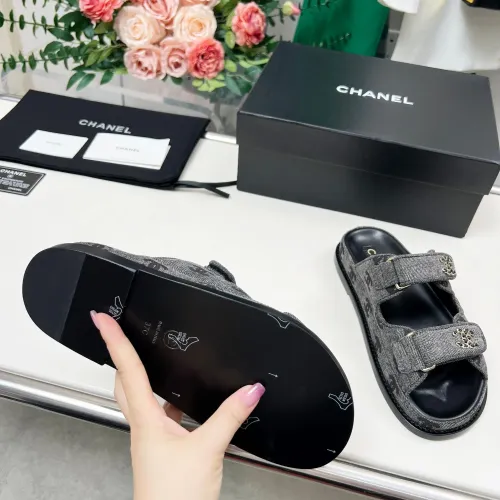 Cheap Chanel Slippers For Women #1432487 Replica Wholesale [$108.00 USD] [ITEM#1432487] on Replica Chanel Slippers