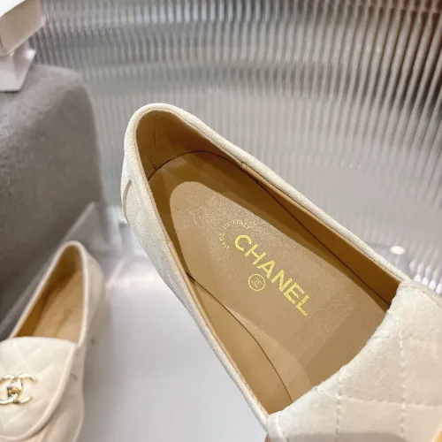 Cheap Chanel Leather Shoes For Women #1432494 Replica Wholesale [$92.00 USD] [ITEM#1432494] on Replica Chanel Leather Shoes