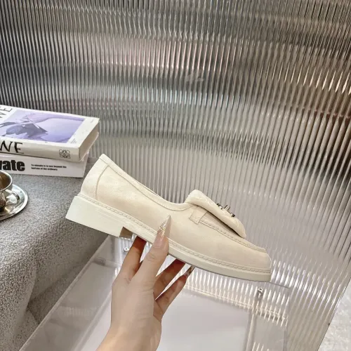 Cheap Chanel Leather Shoes For Women #1432494 Replica Wholesale [$92.00 USD] [ITEM#1432494] on Replica Chanel Leather Shoes
