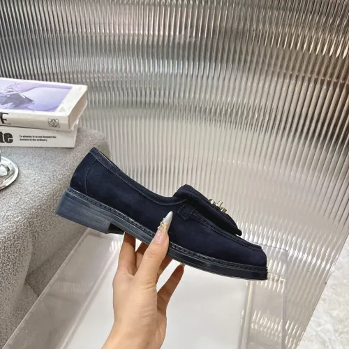 Cheap Chanel Leather Shoes For Women #1432496 Replica Wholesale [$92.00 USD] [ITEM#1432496] on Replica Chanel Leather Shoes