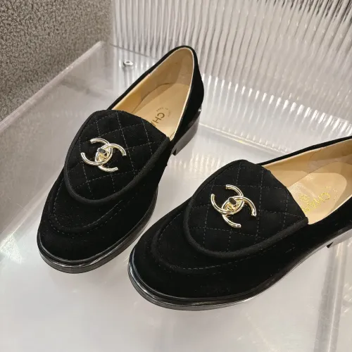 Cheap Chanel Leather Shoes For Women #1432497 Replica Wholesale [$92.00 USD] [ITEM#1432497] on Replica Chanel Leather Shoes