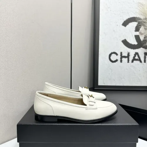Cheap Chanel Leather Shoes For Women #1432499 Replica Wholesale [$112.00 USD] [ITEM#1432499] on Replica Chanel Leather Shoes