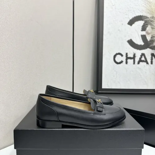 Cheap Chanel Leather Shoes For Women #1432500 Replica Wholesale [$112.00 USD] [ITEM#1432500] on Replica Chanel Leather Shoes