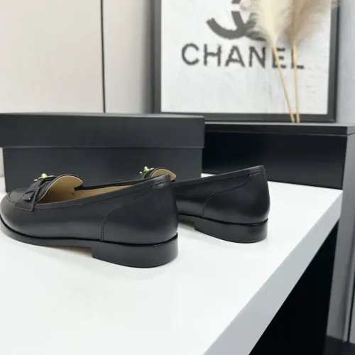 Cheap Chanel Leather Shoes For Women #1432500 Replica Wholesale [$112.00 USD] [ITEM#1432500] on Replica Chanel Leather Shoes