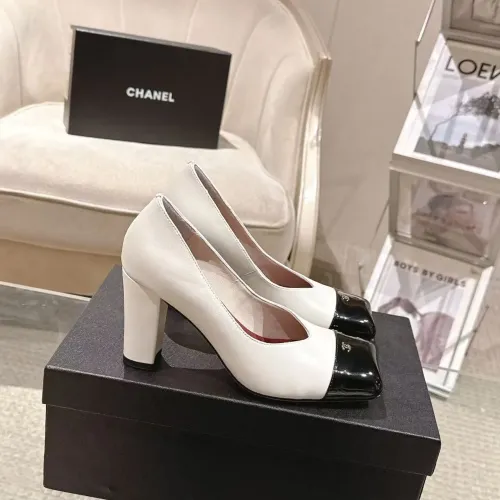 Cheap Chanel High-Heeled Shoes For Women #1432512 Replica Wholesale [$102.00 USD] [ITEM#1432512] on Replica Chanel High-Heeled Shoes