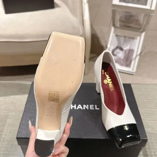 Cheap Chanel High-Heeled Shoes For Women #1432512 Replica Wholesale [$102.00 USD] [ITEM#1432512] on Replica Chanel High-Heeled Shoes