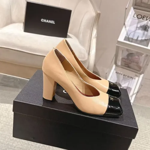 Cheap Chanel High-Heeled Shoes For Women #1432513 Replica Wholesale [$102.00 USD] [ITEM#1432513] on Replica Chanel High-Heeled Shoes