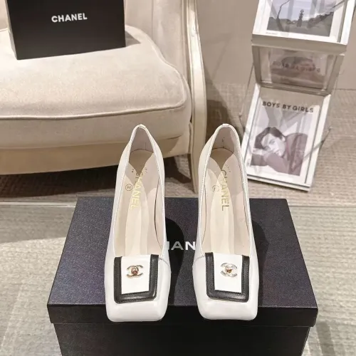 Cheap Chanel High-Heeled Shoes For Women #1432515 Replica Wholesale [$105.00 USD] [ITEM#1432515] on Replica Chanel High-Heeled Shoes