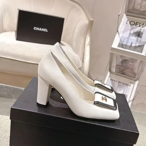 Cheap Chanel High-Heeled Shoes For Women #1432515 Replica Wholesale [$105.00 USD] [ITEM#1432515] on Replica Chanel High-Heeled Shoes