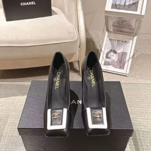 Cheap Chanel High-Heeled Shoes For Women #1432517 Replica Wholesale [$105.00 USD] [ITEM#1432517] on Replica Chanel High-Heeled Shoes