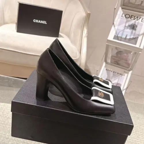 Cheap Chanel High-Heeled Shoes For Women #1432517 Replica Wholesale [$105.00 USD] [ITEM#1432517] on Replica Chanel High-Heeled Shoes