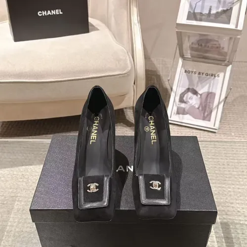 Cheap Chanel High-Heeled Shoes For Women #1432518 Replica Wholesale [$105.00 USD] [ITEM#1432518] on Replica Chanel High-Heeled Shoes