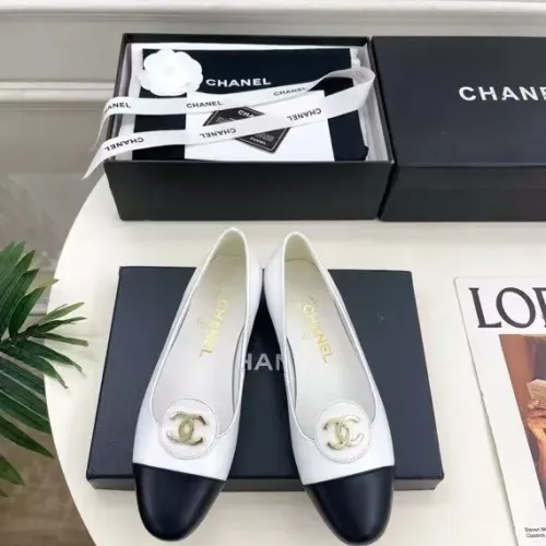 Cheap Chanel Flat Shoes For Women #1432519 Replica Wholesale [$92.00 USD] [ITEM#1432519] on Replica Chanel Flat Shoes