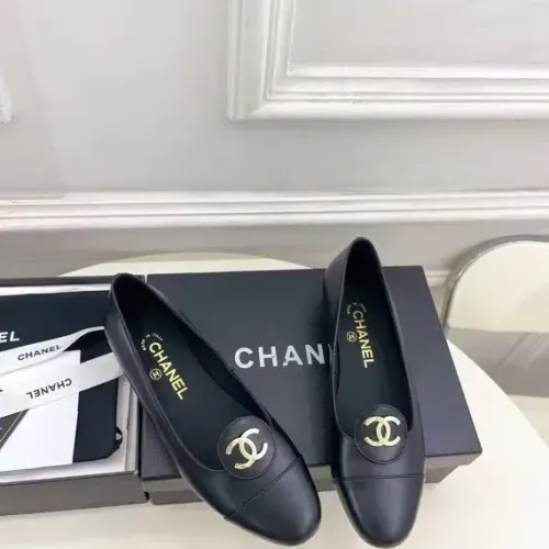 Cheap Chanel Flat Shoes For Women #1432521 Replica Wholesale [$92.00 USD] [ITEM#1432521] on Replica Chanel Flat Shoes