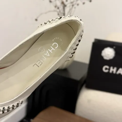 Cheap Chanel Flat Shoes For Women #1432530 Replica Wholesale [$122.00 USD] [ITEM#1432530] on Replica Chanel Flat Shoes