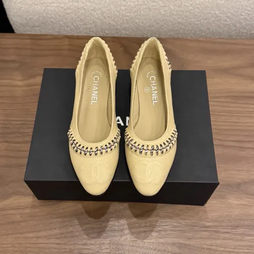 Cheap Chanel Flat Shoes For Women #1432531 Replica Wholesale [$122.00 USD] [ITEM#1432531] on Replica Chanel Flat Shoes