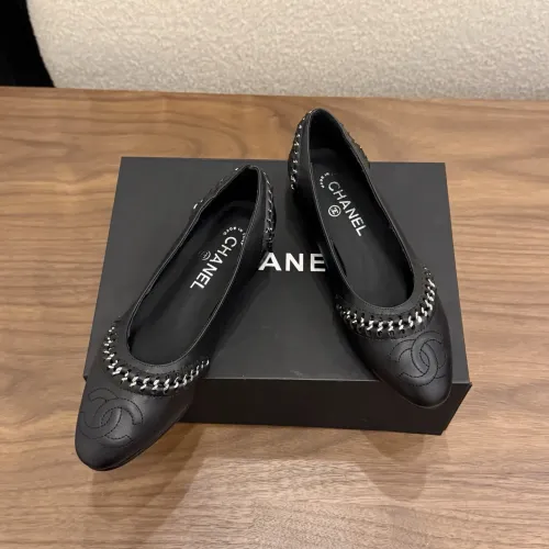Cheap Chanel Flat Shoes For Women #1432532 Replica Wholesale [$122.00 USD] [ITEM#1432532] on Replica Chanel Flat Shoes