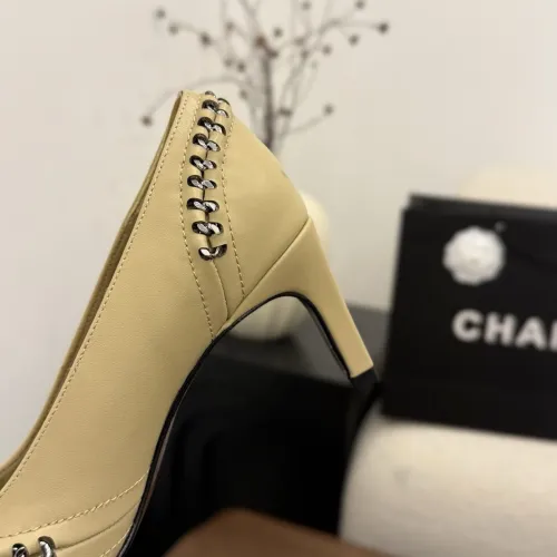 Cheap Chanel High-Heeled Shoes For Women #1432598 Replica Wholesale [$122.00 USD] [ITEM#1432598] on Replica Chanel High-Heeled Shoes