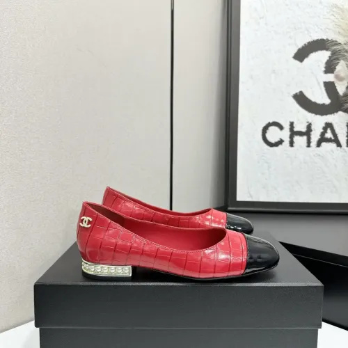 Cheap Chanel Flat Shoes For Women #1432601 Replica Wholesale [$112.00 USD] [ITEM#1432601] on Replica Chanel Flat Shoes