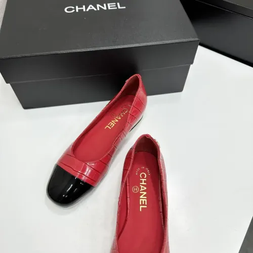 Cheap Chanel Flat Shoes For Women #1432601 Replica Wholesale [$112.00 USD] [ITEM#1432601] on Replica Chanel Flat Shoes