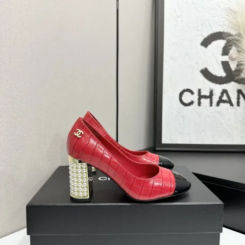 Chanel High-Heeled Shoes For Women #1432604