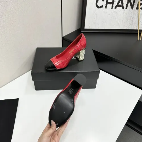Cheap Chanel High-Heeled Shoes For Women #1432604 Replica Wholesale [$112.00 USD] [ITEM#1432604] on Replica Chanel High-Heeled Shoes