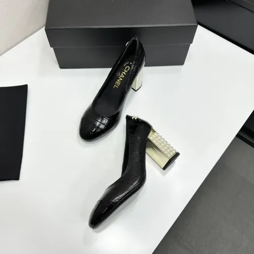 Cheap Chanel High-Heeled Shoes For Women #1432608 Replica Wholesale [$112.00 USD] [ITEM#1432608] on Replica Chanel High-Heeled Shoes