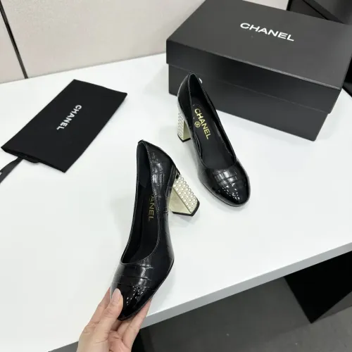 Cheap Chanel High-Heeled Shoes For Women #1432608 Replica Wholesale [$112.00 USD] [ITEM#1432608] on Replica Chanel High-Heeled Shoes