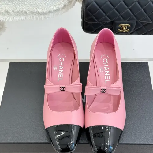 Cheap Chanel High-Heeled Shoes For Women #1432623 Replica Wholesale [$108.00 USD] [ITEM#1432623] on Replica Chanel High-Heeled Shoes