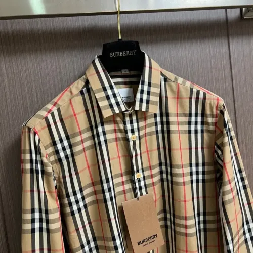 Cheap Burberry Shirts Long Sleeved For Men #1432624 Replica Wholesale [$64.00 USD] [ITEM#1432624] on Replica Burberry Shirts