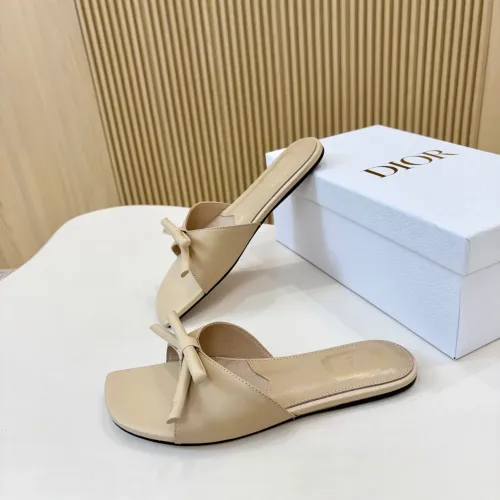 Cheap Christian Dior Slippers For Women #1432648 Replica Wholesale [$82.00 USD] [ITEM#1432648] on Replica Christian Dior Slippers